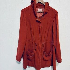 Torrid Hooded Anorak Jacket Size 2